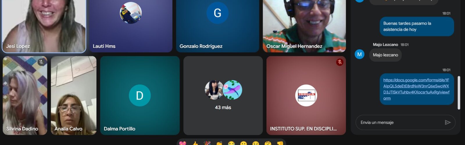 Encuentro virtual 16-03